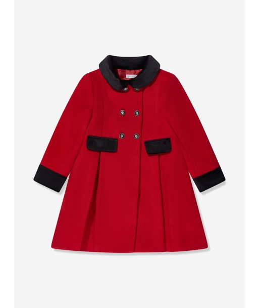 Patachou Girls Classic Coat in Red plus qu'un jeu 