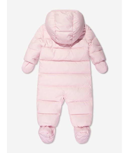 Ralph Lauren Baby Girls Padded Snowsuit in Pink paiement sécurisé