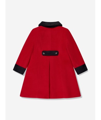 Patachou Girls Classic Coat in Red plus qu'un jeu 