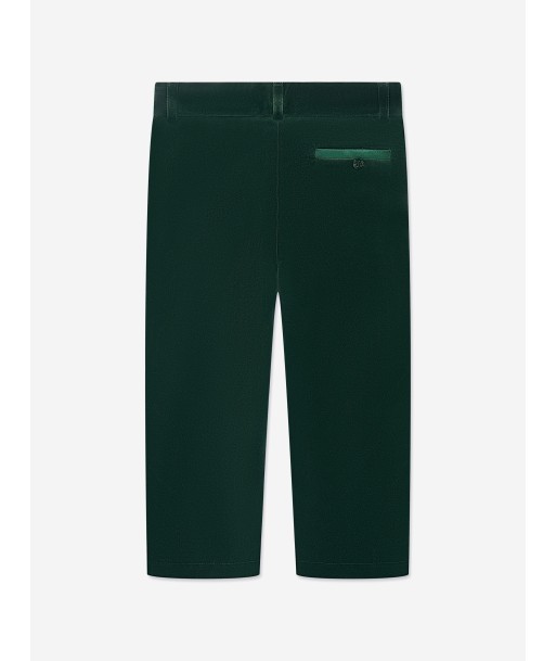 Patachou Boys Cotton Trousers in Green à prix réduit toute l'année