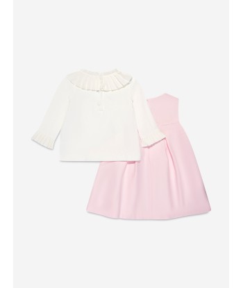 Patachou Baby Girls Pinafore Dress Set in Pink l'évolution des habitudes 