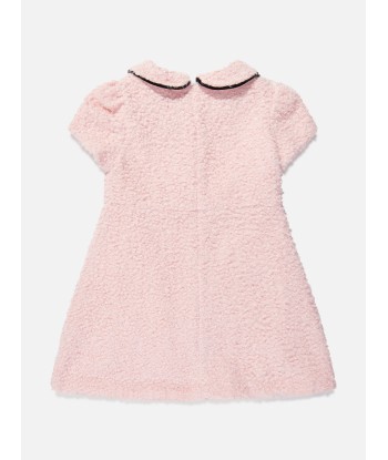 Patachou Girls Boucle Tweed Dress in Pink Le MVP de beaucoup