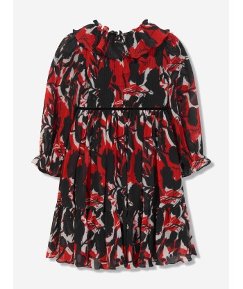 Patachou Girls Chiffon Floral Dress in Black l'achat 