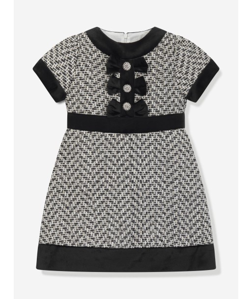 Patachou Girls Tweed Dress in Black plus qu'un jeu 