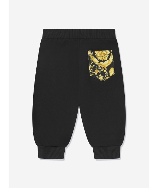 Versace Baby Barocco Joggers in Black de la marque