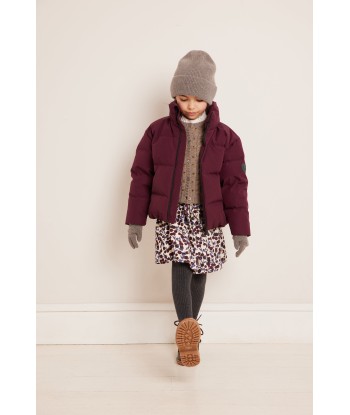 Bonpoint Kids Benji Puffer Jacket in Red chez Cornerstreet bien 