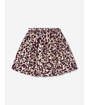 Bonpoint Girls Suzon Cotton Skirt in Multicolour destockage