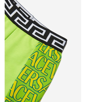 Versace Baby Boys Logo Shorts in Green soldes