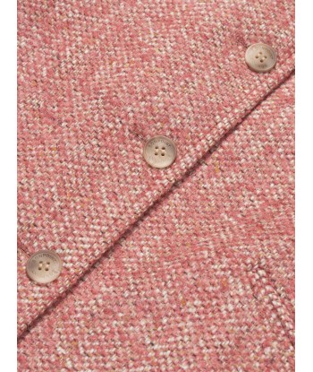 Bonpoint Girls Temaggie Wool Coat in Pink Amélioration de cerveau avec