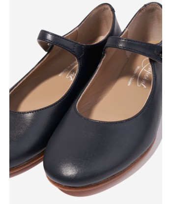 Bonpoint Girls Leather Mary Jane Shoes in Navy sélection de produits