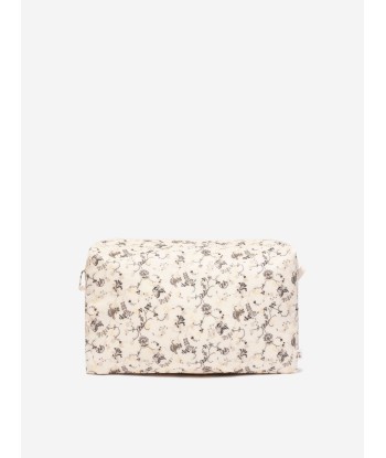 Bonpoint Girls Floral Make Up Bag in Beige offre 