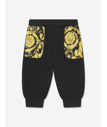 Versace Baby Barocco Joggers in Black de la marque