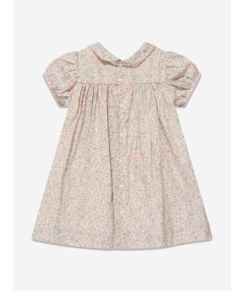 Bonpoint Baby Girls Joyeuse Smocked Dress in Pink meilleur choix