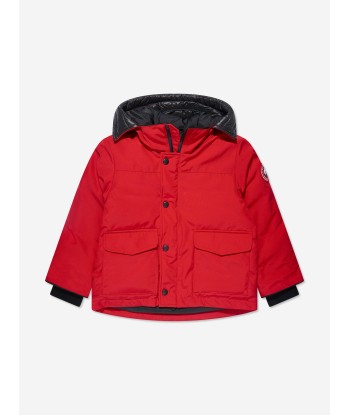 Canada Goose Kids Lynx Parka in Red sélection de produits