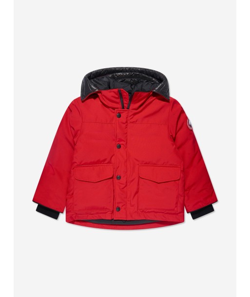 Canada Goose Kids Lynx Parka in Red sélection de produits