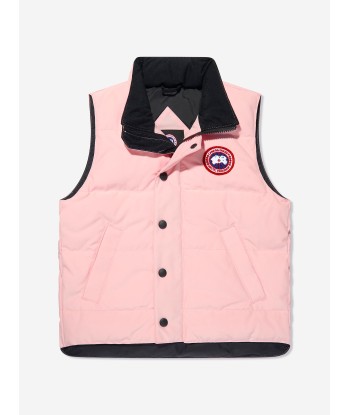 Canada Goose Girls Vanier Vest in Pink Vous souhaitez 