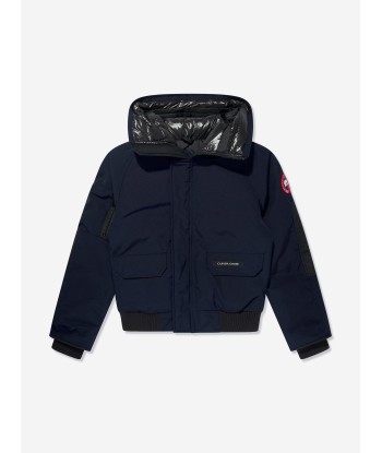 Canada Goose Kids Chilliwack Bomber in Navy d'Europe débarque