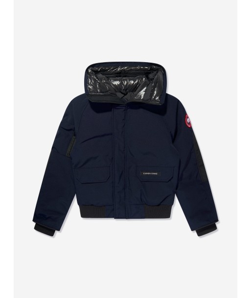 Canada Goose Kids Chilliwack Bomber in Navy d'Europe débarque