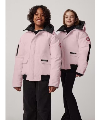 Canada Goose Girls Chilliwack Bomber in Pink pas chere