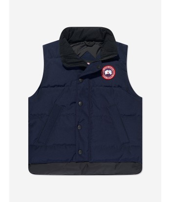 Canada Goose Kids Vanier Vest in Navy commande en ligne