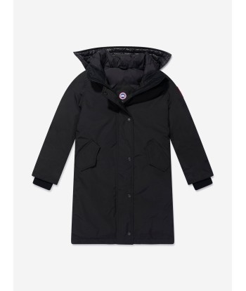 Canada Goose Girls Brittania Parka in Black 2024