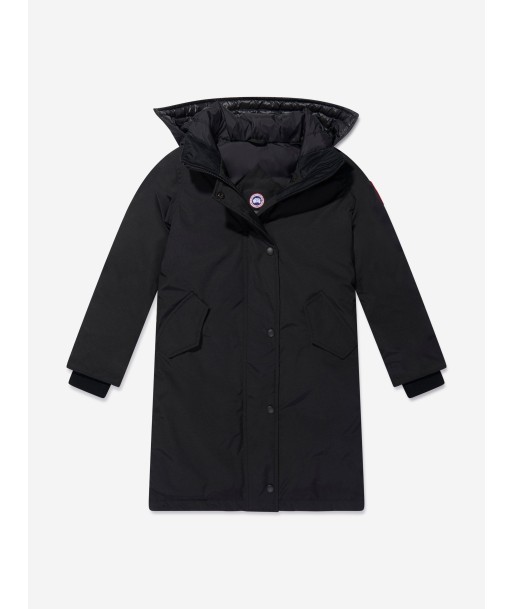 Canada Goose Girls Brittania Parka in Black 2024