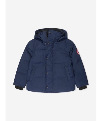 Canada Goose Kids Snowy Owl Parka in Navy Amélioration de cerveau avec