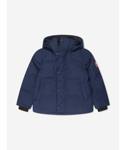 Canada Goose Kids Snowy Owl Parka in Navy Amélioration de cerveau avec