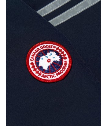 Canada Goose Kids Logan Parka in Navy hantent personnes