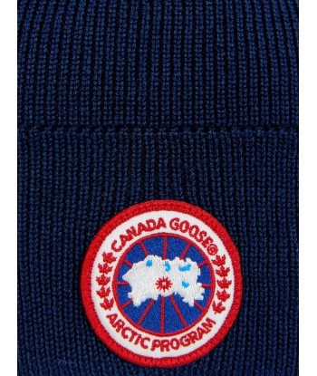 Canada Goose Kids Arctic Toque in Navy hantent personnes