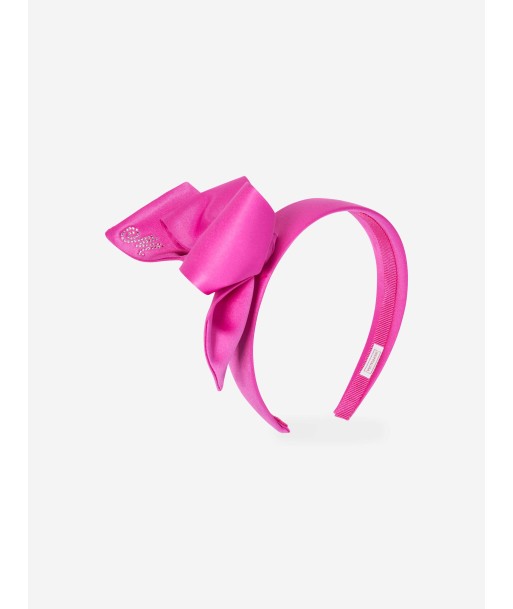 Monnalisa Girls Duchess Bow Headband in Pink de votre