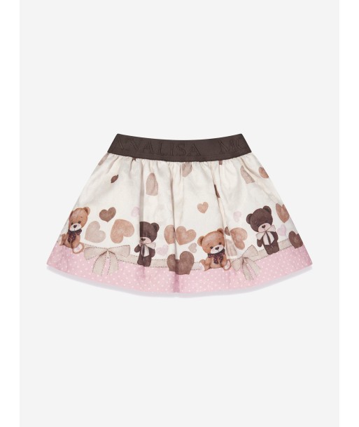 Monnalisa Baby Girls Teddy Bear Skirt in Ivory votre restaurant rapide dans 