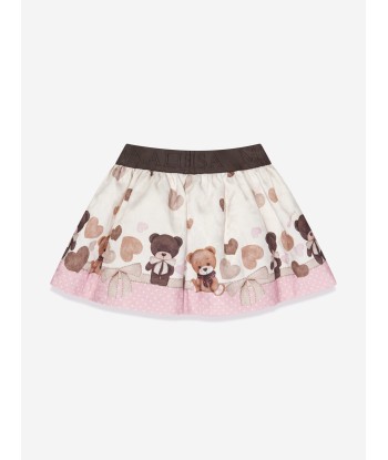 Monnalisa Baby Girls Teddy Bear Skirt in Ivory votre restaurant rapide dans 