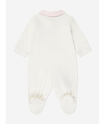 Monnalisa Baby Girls Teddy Bear Babygrow in Ivory ou a consommer sur place