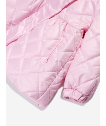 Monnalisa Baby Girls Quilted Down Coat in Pink prix pour 