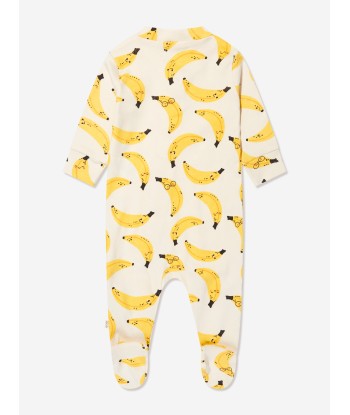 The Bonnie Mob Baby Banana Sleepsuit And Hat Gift Set in Yellow Jusqu'à 80% De Réduction