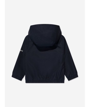 Lacoste Boys Zip Up Jacket in Black ouvre sa boutique