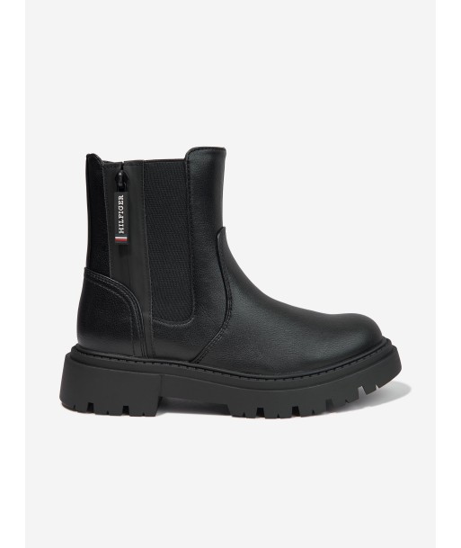 Tommy Hilfiger Girls Hester Chelsea Boots in Black l'achat 