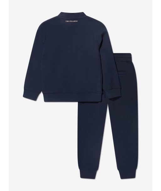 Trussardi Boys Hurcan Tracksuit in Navy Le MVP de beaucoup