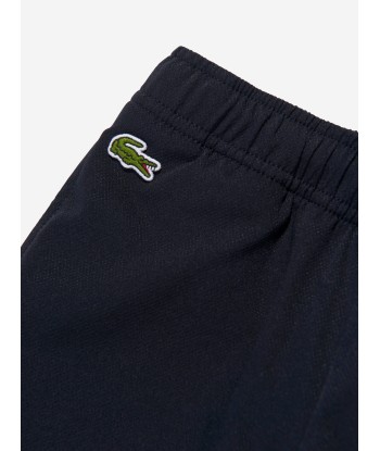 Lacoste Boys Logo Track Trousers in Navy la chaussure