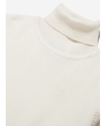 Trussardi Boys Kurah Sweater in Ivory Paris Déstockage Promo