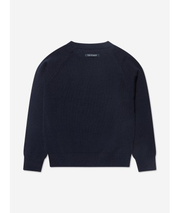 Trussardi Boys Hershel Sweatshirt in Navy Les êtres humains sont 