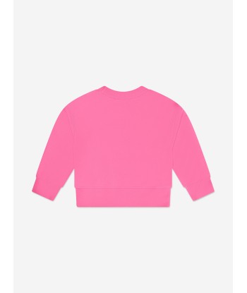 Acne Studios Kids Mini Fairah Face Sweatshirt in Pink acheter