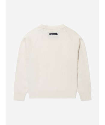 Trussardi Boys Hershel Sweatshirt in Ivory Dans la société mordern