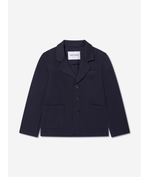 Trussardi Boys Theoden Jacket in Navy Véritable concentré