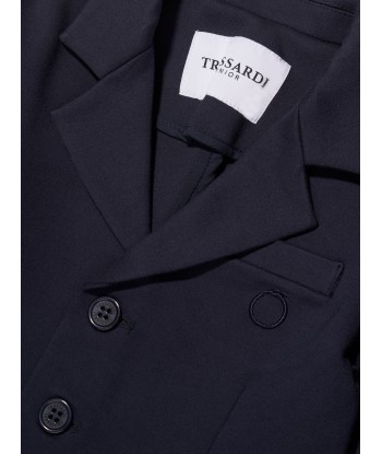 Trussardi Boys Theoden Jacket in Navy Véritable concentré