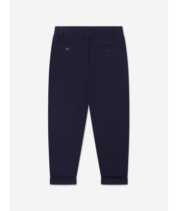 Trussardi Boys Elladan Trousers in Navy Jusqu'à 80% De Réduction