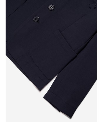 Trussardi Boys Theoden Jacket in Navy Véritable concentré