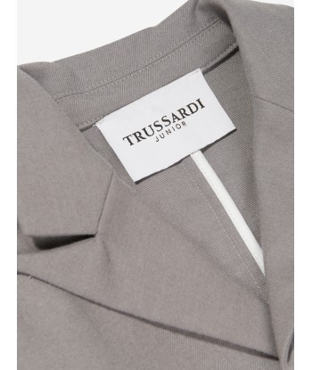 Trussardi Boys Gramlin Jacket in Grey prix