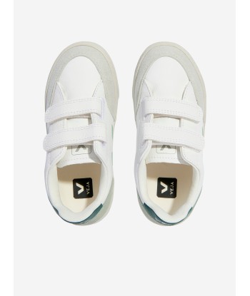 Veja Boys ChromeFree Leather V-12 Trainers in White vente chaude votre 